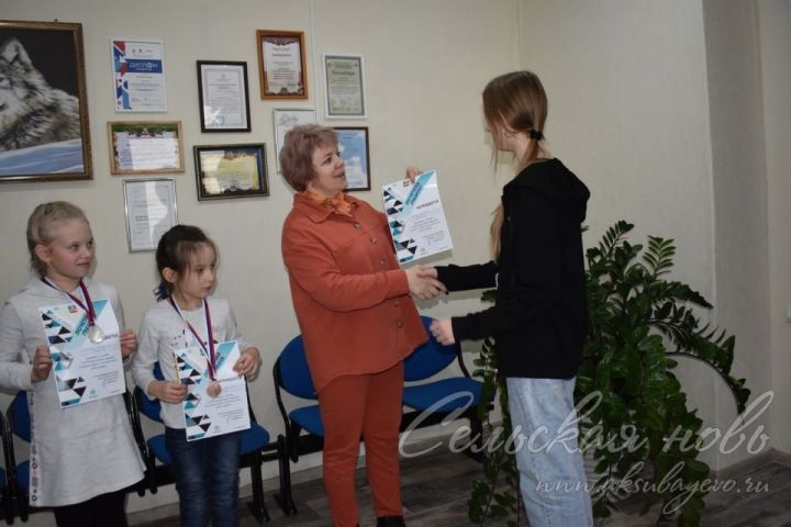 В аксубаевской редакции победителем в шахматном турнире среди девочек признана Юлия Борисова