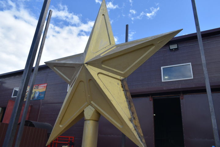 В Казани отреставрируют звезду со Спасской башни Кремля