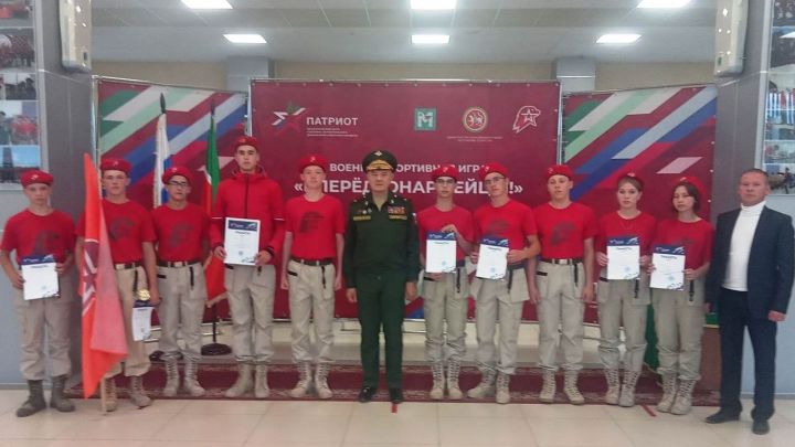 Аксубаевские юнармейцы стали третьими призерами зонального этапа военно-спортивной игры «Вперед, юнармейцы!»