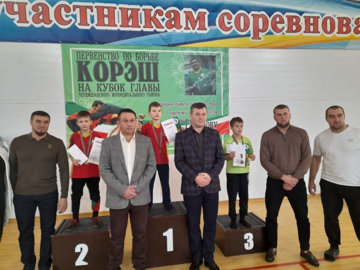 Аксубаевские борцы стали призерами турнира памяти в Черемшанском районе