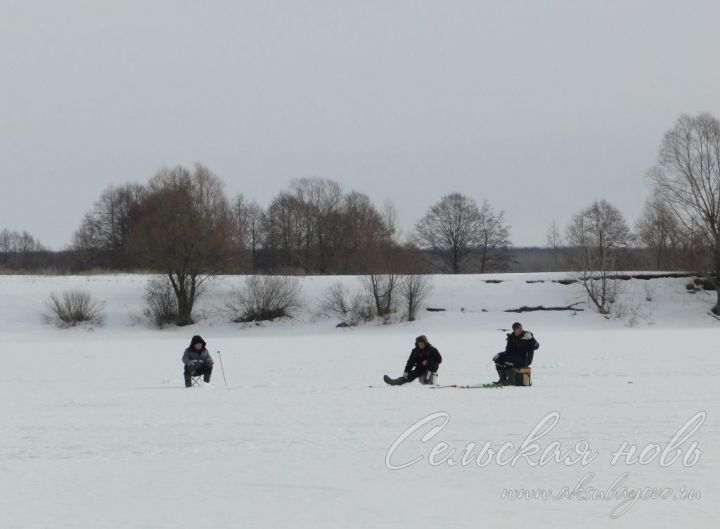 Аксубаевцам – любителям зимней рыбалки и снегоходов нужно быть осторожными на льду