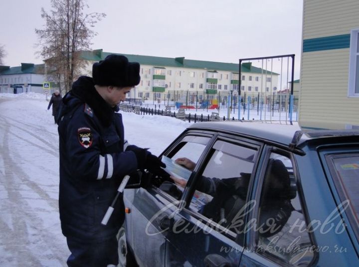 Бәйрәм ялларында Аксубай районында алты исерек шоферны тоткарлаганнар