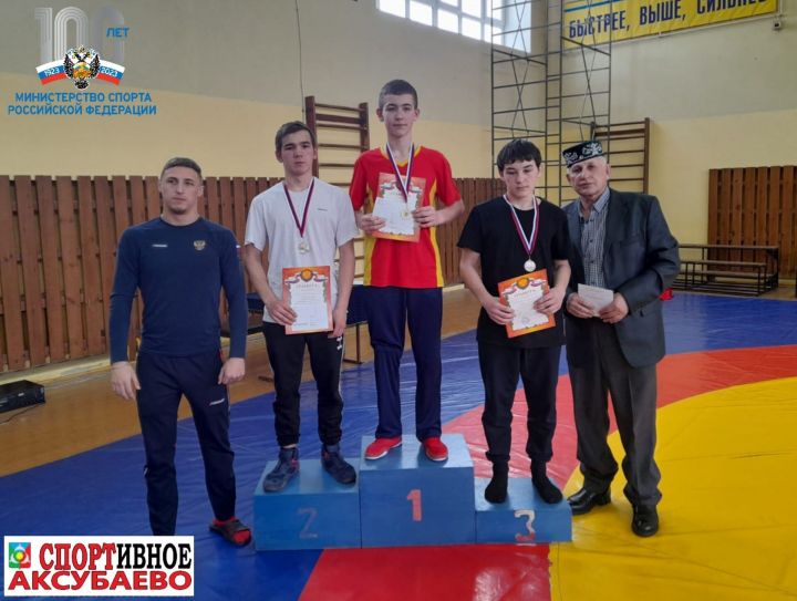 Аксубаевские борцы завоевали медали на чистопольском ковре