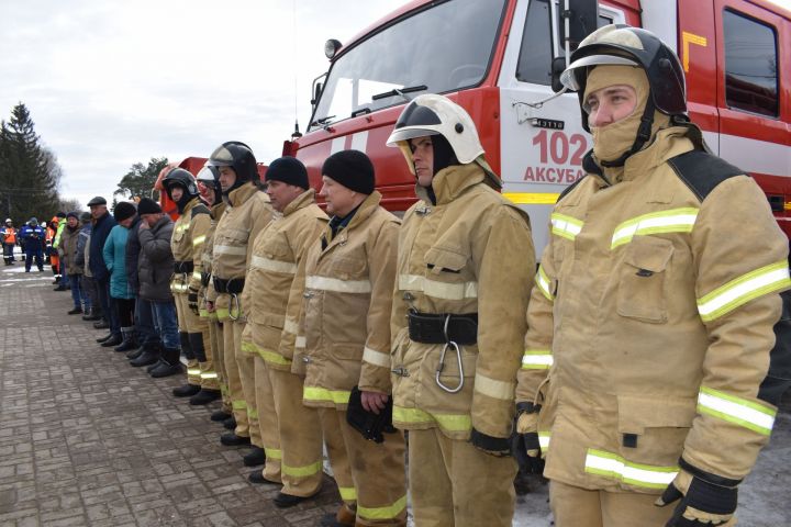 Аксубай хезмәтләре язгы ташуга әзерлекне тикшерделәр