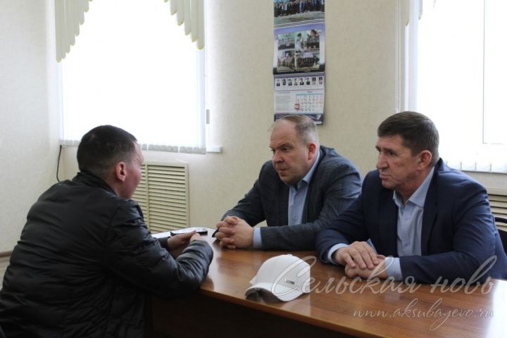 Разговор без галстуков: в исполкоме Аксубаевского района состоялась встреча с мобилизованным