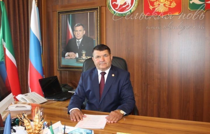 Глава Аксубаевского района призвал земляков встать в ряды добровольцев и заключить контракт на прохождение военной службы