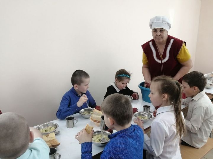 В школах Аксубаевского района осуществляют контроль за организацией питания