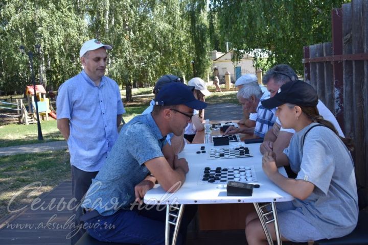 Аксубаевские шашисты состязались под тенью берез