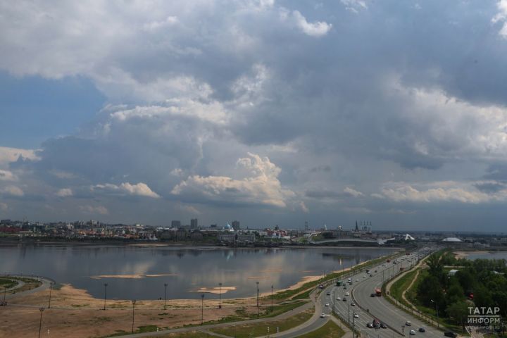 После дождей с грозами в Татарстан придет 34-градусная жара