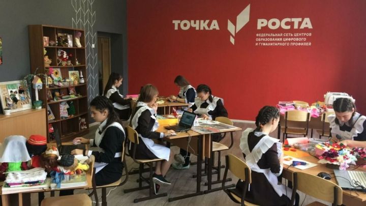 Центры «Точка роста» открыли в 66 сельских и городских школах Татарстана