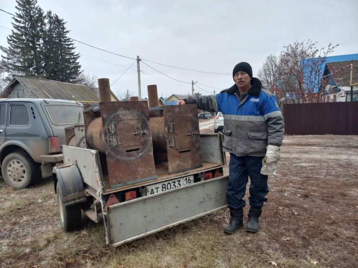 Махсус хәрби операция сугышчылары өчен мичләр әзерли