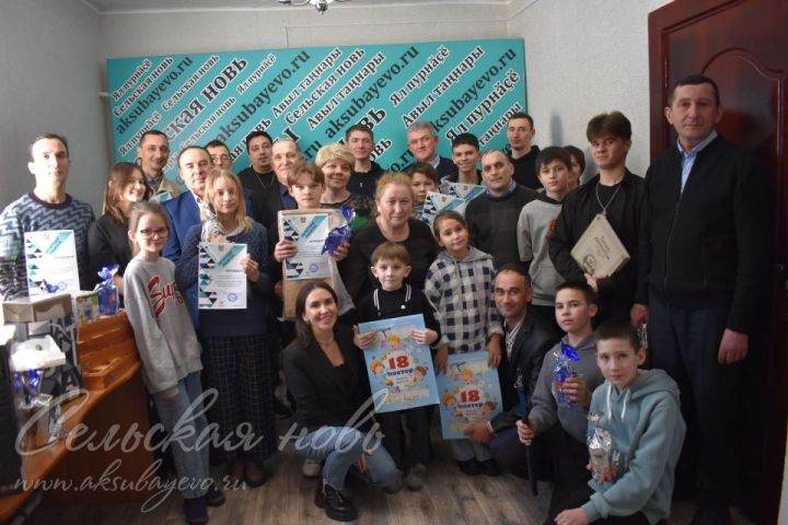 Аксубаевская «Сельская новь» в память о бывшем редакторе организовала шахматный турнир