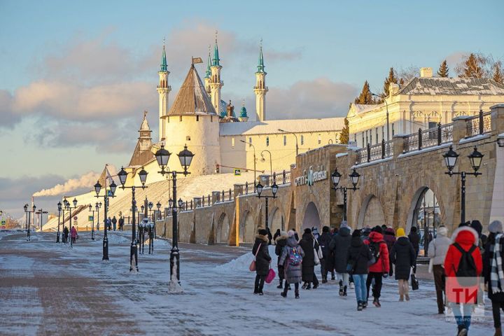 Казан бу кышта туристлар арасында иң популяр юнәлешләр исемлегенә керде