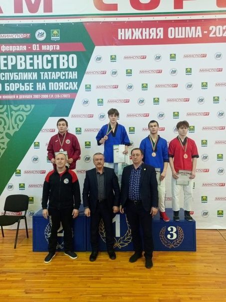 Аксубаевские борцы вошли в число лучших в республиканском турнире