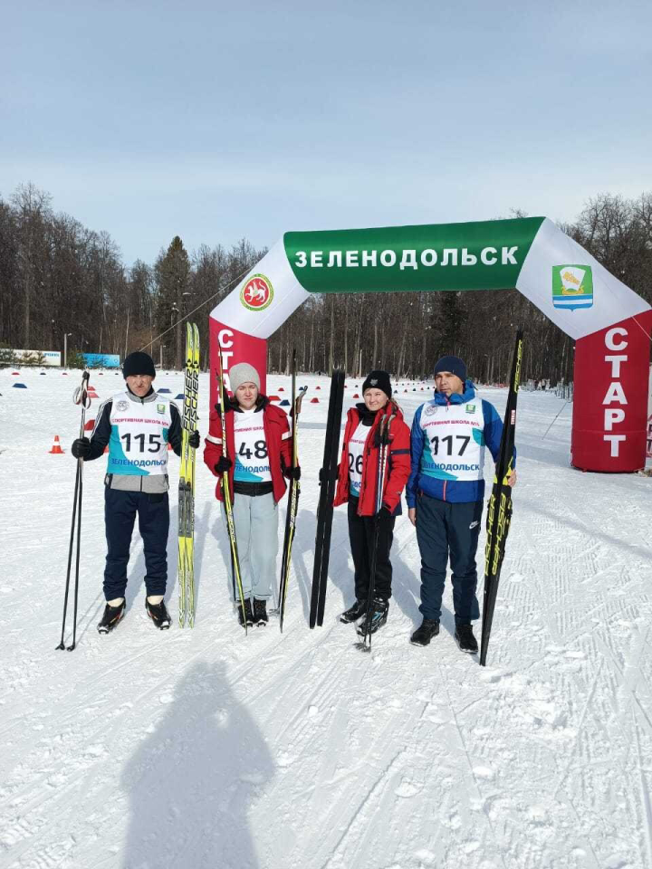 Аксубаевские муниципалы  вошли в десятку лучших лыжников республики