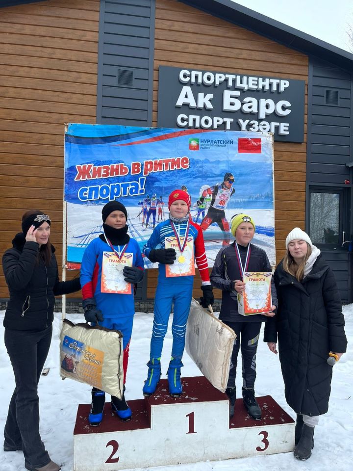 Аксубаевцы по последнему снегу нурлатской лыжни завоевали награды