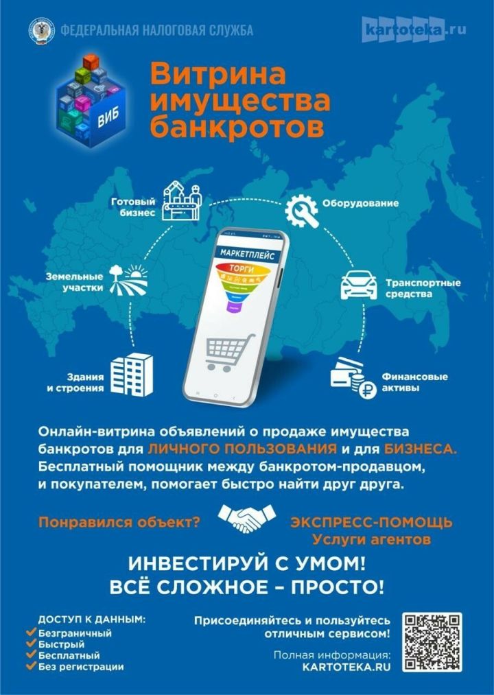 В Татарстане действует проект по продаже имущества банкротов