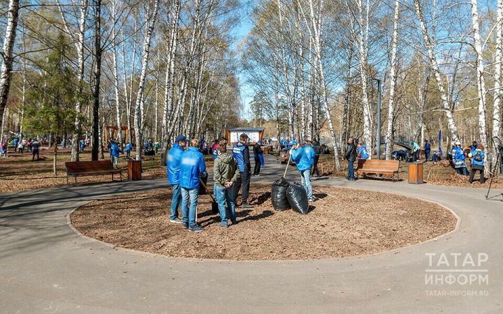 В Татарстане прошло 4800 субботников