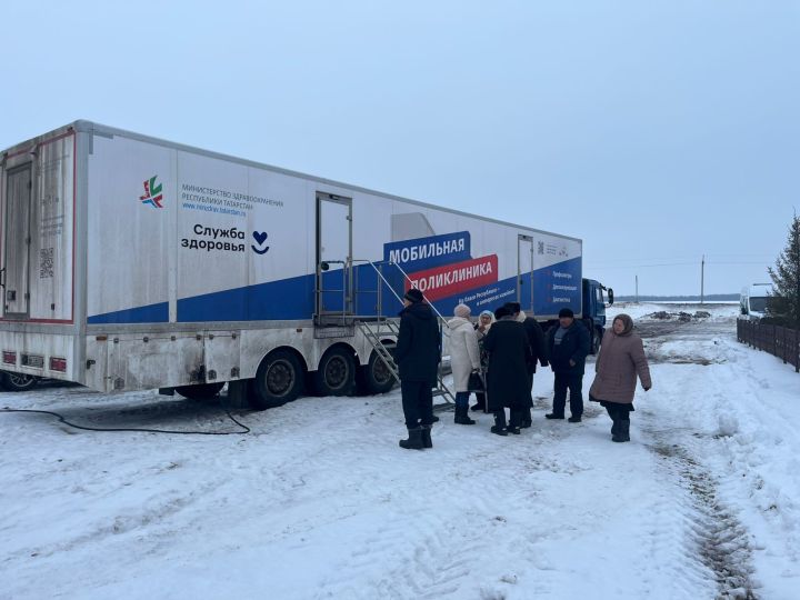 В Аксубаевский район приехала мобильная поликлиника