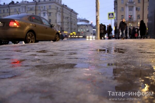 В Татарстане ожидается гололедица — Госавтоинспекция напоминает водителям о правилах безопасности