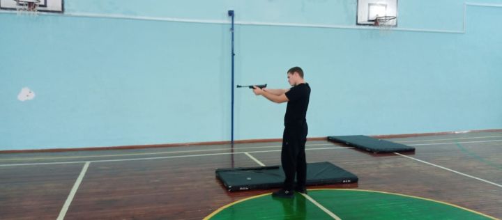 Аксубаевские юноши умеют метко стрелять