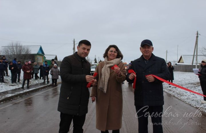 В Аксубаевском районе дорога на Новое Мокшино – открыта!
