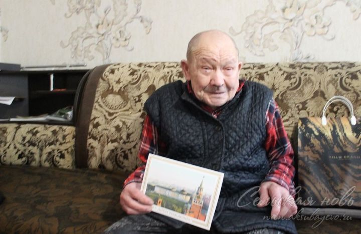 Аксубай ветераны малай чагыннан колхозда эшләгән