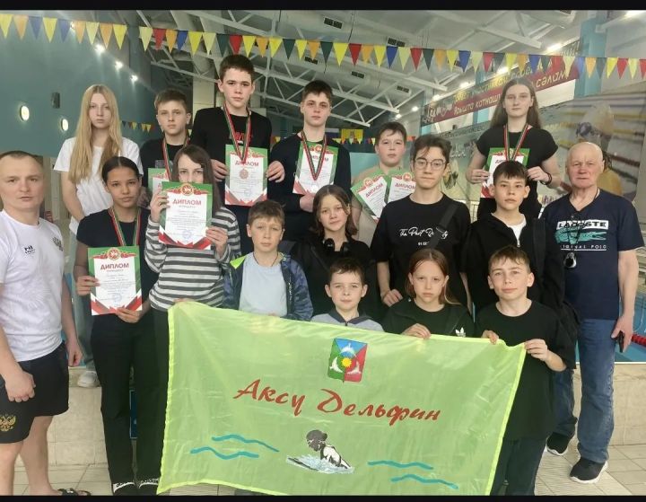 Аксубаевские пловцы выиграли медали на межрайонном первенстве
