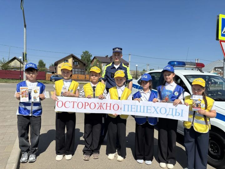 Аксубайда «Сак булыгыз, җәяүлеләр!» акциясе узды